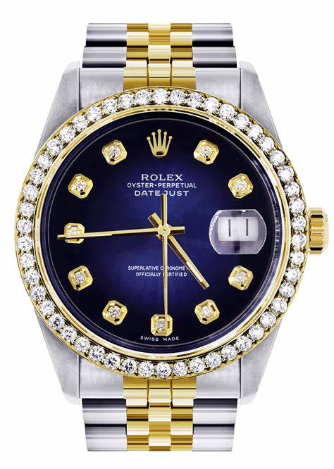 ساعت زنانه نگین دار Rolex datejust (متوسط)