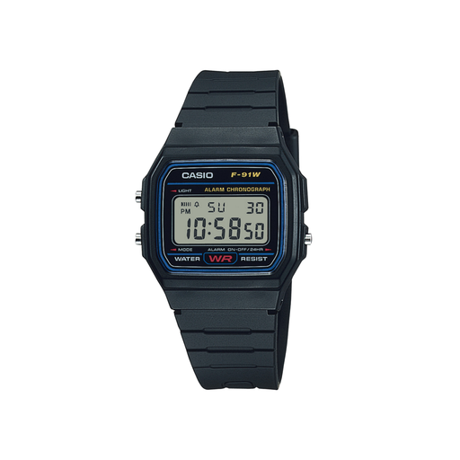 [CASO-f-91w-1dg-S] ساعت مردانه F-91W-1DG  CASIO (nostalgia)