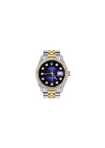 ساعت زنانه نگین دار Rolex datejust (متوسط)