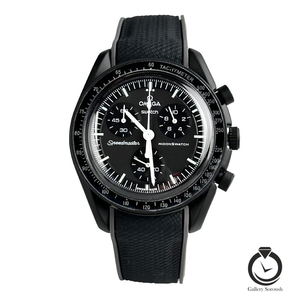 ساعت اسپرت امگا سواچ مشکی omegaswatch-so31b100