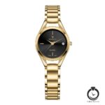 ساعت زنانه واتسون طلایی مشکی WATSON-1195L-102