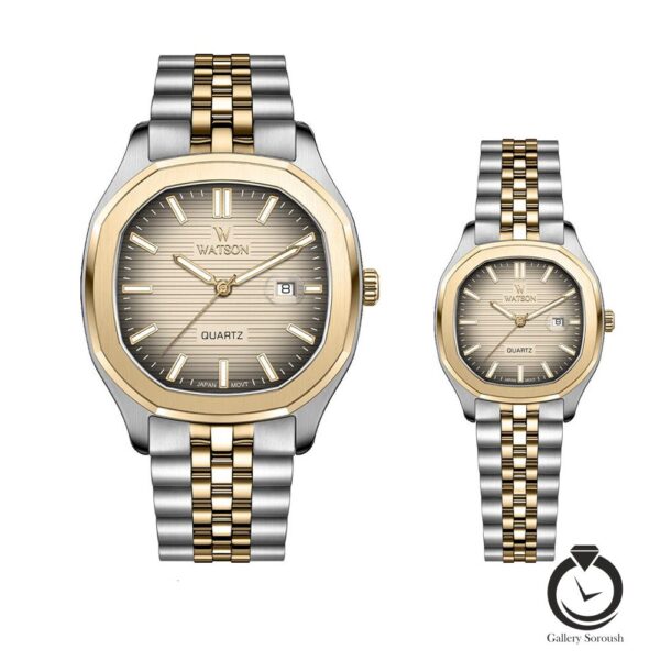 ست ساعت زنانه و مردانه واتسون WATSON 1289GL-349