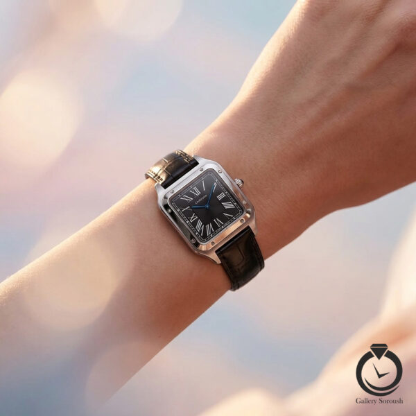ساعت زنانه کارتیر Cartier 4071-wb-sb