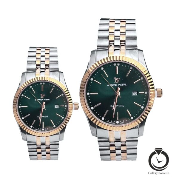 ست ساعت زنانه و مردانه لوندویل Lond Weil 60084-ML-2