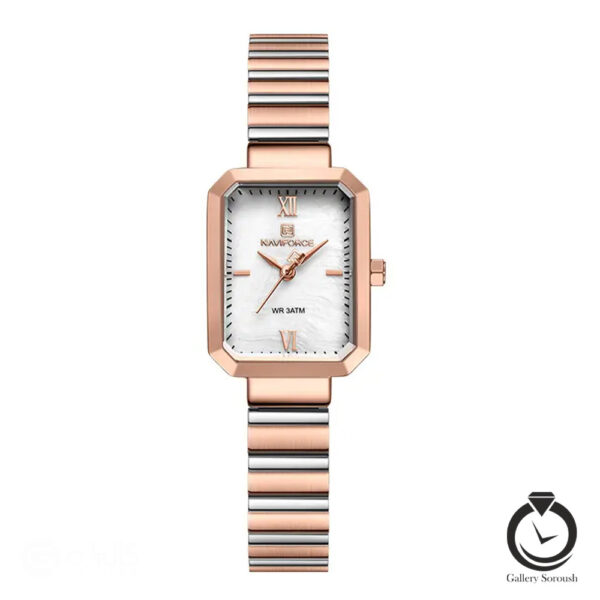 ساعت زنانه نیوی فورس NAVIFORCE 5050-wsr-w