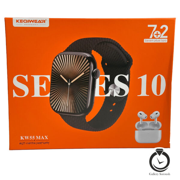 ساعت هوشمند سری 10  KW55 MAX-S