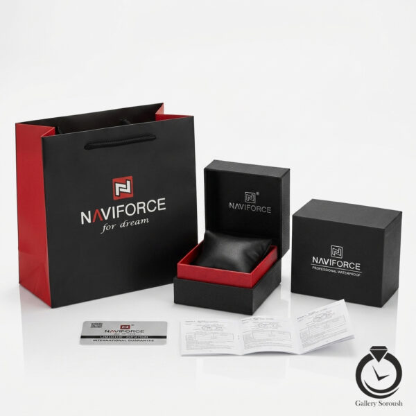 ساعت مردانه نیوی فورس NAVIFORCE 7105-mg-g