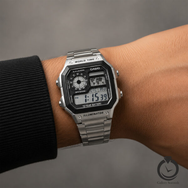 ساعت مردانه کاسیو CASIO AE-1200WHD-1A