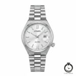 ساعت مردانه سیتیزن نقره ای سیلور citizen-1365-ms-s