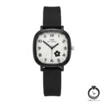 ساعت اسپرت داویکس مشکی سفید dovix-4036-b