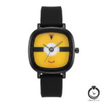 ساعت کودک و نوجوان مینیون مشکی زرد minion-1417-b