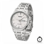 ساعت مردانه سیکو نقره ای سیلور seiko-336192-ms-s