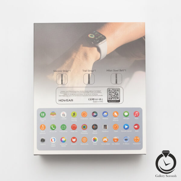 ساعت هوشمند سری 11  HOWEAR HW-W11PRO-B