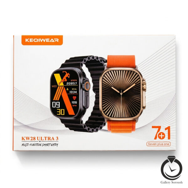 ساعت هوشمند سری 10 الترا 3 KW28 ULTRA3-B