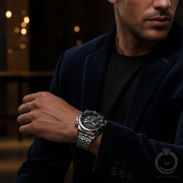 ساعت مردانه بوین اسپرت Bwin Sport 1121-ms-b
