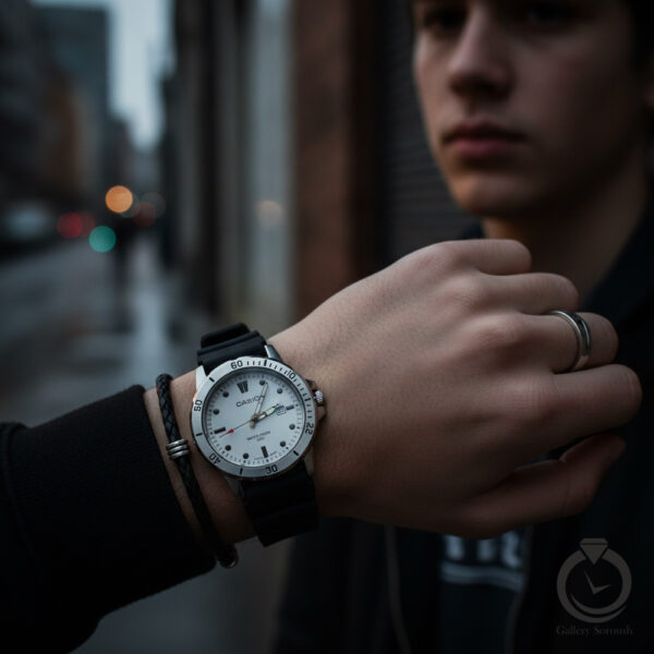 ساعت مردانه کاسیو CASIO 169-mbs-w