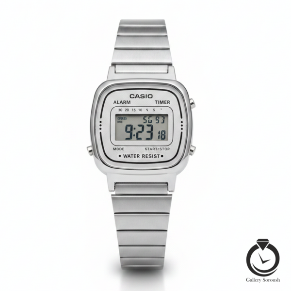 ساعت زنانه کاسیو نوستالژی CASIO la670-ws-w