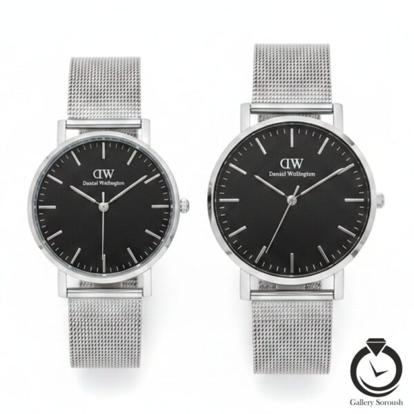 ست ساعت زنانه و مردانه دنیل ولینگتون Daniel Wellington 51101-sb