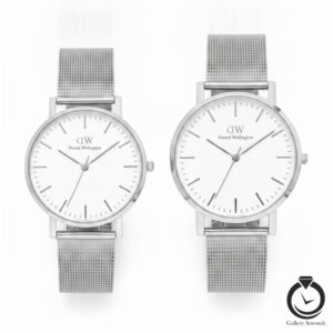 ست ساعت زنانه و مردانه دنیل ولینگتون Daniel Wellington 51101-sw