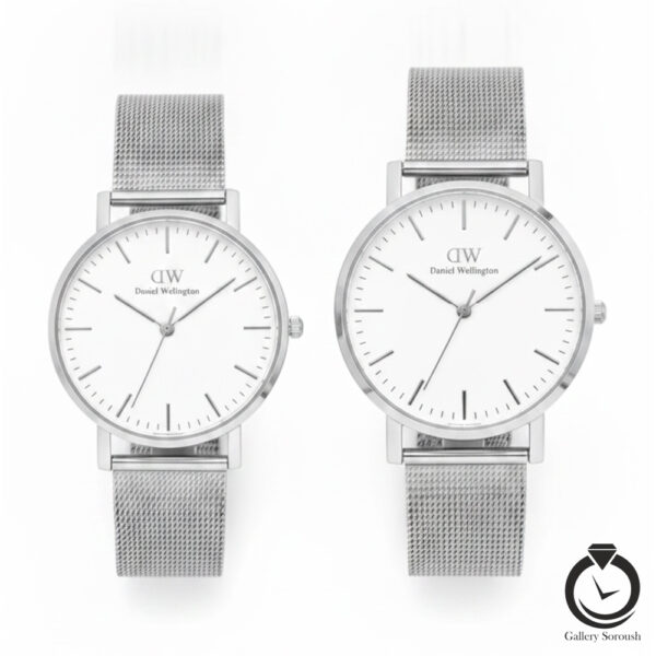 ست ساعت زنانه و مردانه دنیل ولینگتون Daniel Wellington 51101-sw