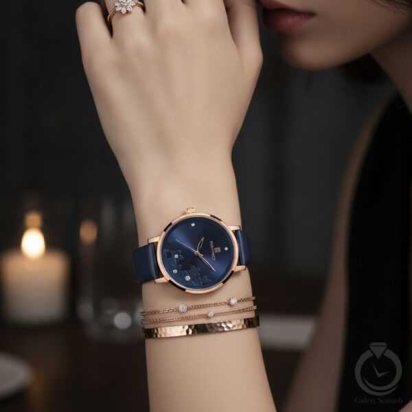 ساعت زنانه نیوی فورس NAVIFORCE 5012-wn-rn