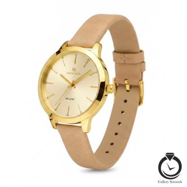 ساعت زنانه نیوی فورس NAVIFORCE 5024-wcr-g
