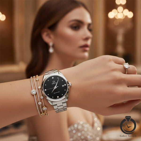 ساعت زنانه امگا Omega 9992-ws-b