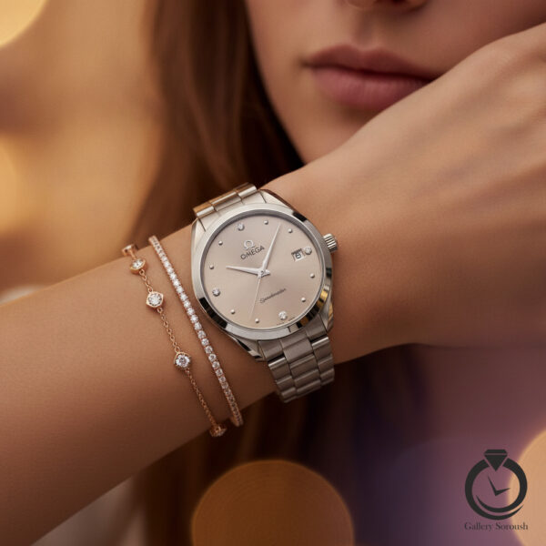 ساعت زنانه امگا Omega 9992-ws-gr