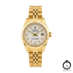 ساعت زنانه رولکس دیت جاست  Rolex datejust 1012s-wg-w 28m