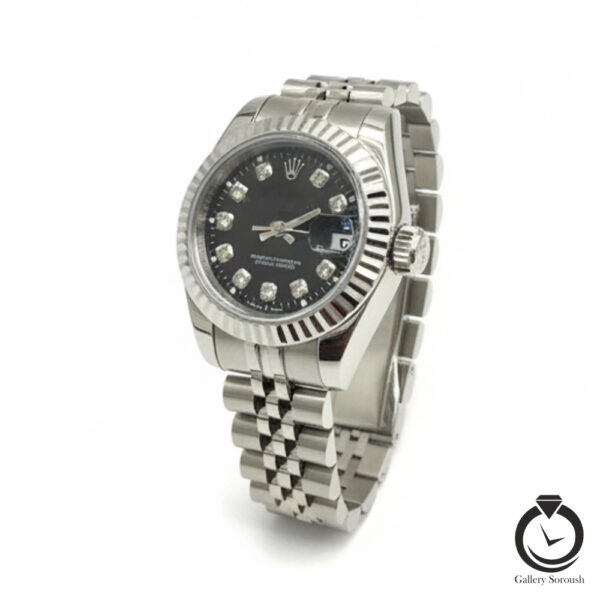 ساعت زنانه رولکس دیت جاست  Rolex datejust 1012s-ws-b 28m