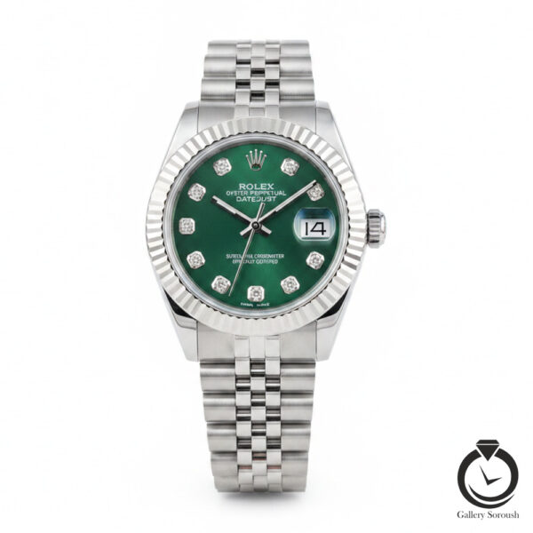 ساعت زنانه رولکس دیت جاست Rolex datejust 1013m-ws-g 34m