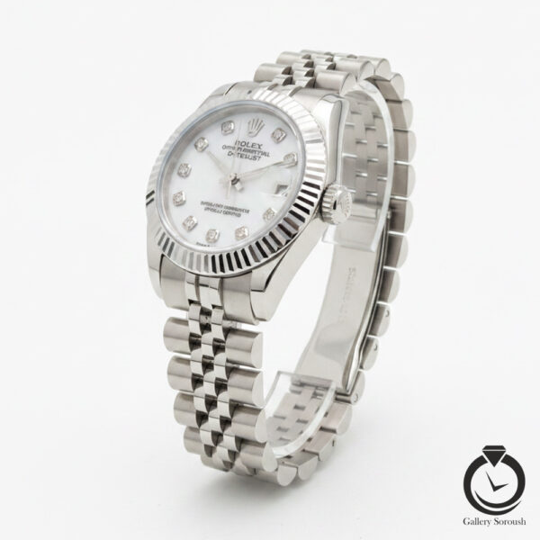 ساعت زنانه رولکس دیت جاست Rolex datejust 1013m-ws-w 34m