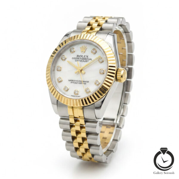 ساعت زنانه رولکس دیت جاست Rolex datejust 1013m-wsg-w 34m