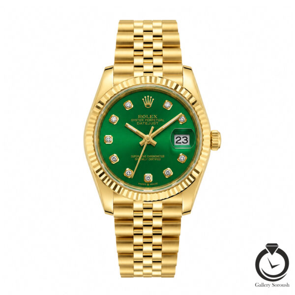 ساعت مردانه رولکس دیت جاست Rolex datejust 1014l-wg-g 40m