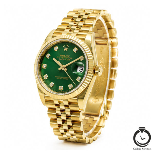ساعت مردانه رولکس دیت جاست Rolex datejust 1014l-wg-g 40m