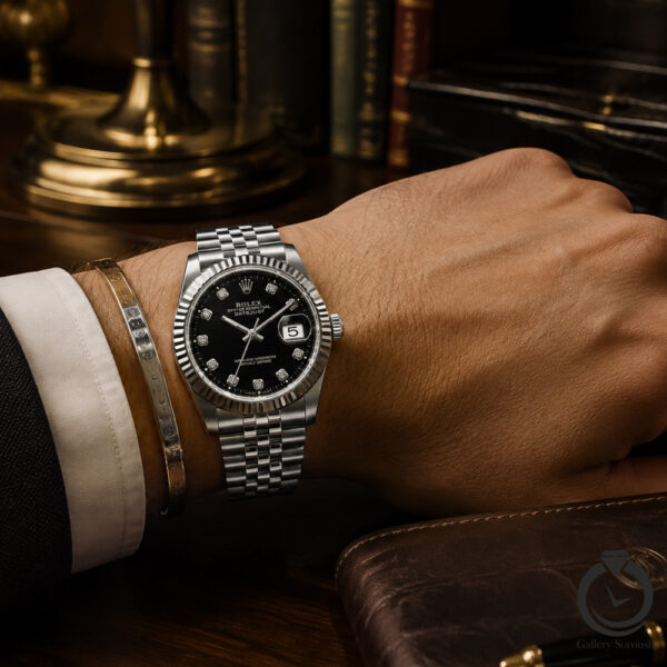ساعت مردانه رولکس دیت جاست  Rolex datejust 1014l-ms-b 40m