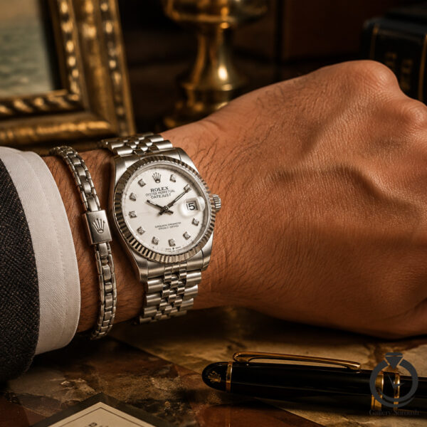 ساعت مردانه رولکس دیت جاست  Rolex datejust 1014l-ms-w 40m