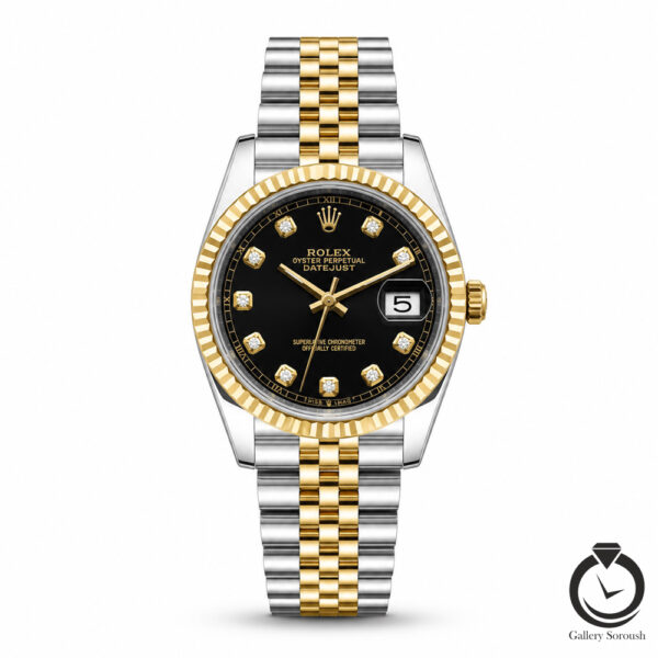 ساعت مردانه رولکس دیت جاست  Rolex datejust 1014l-msg-b 40m