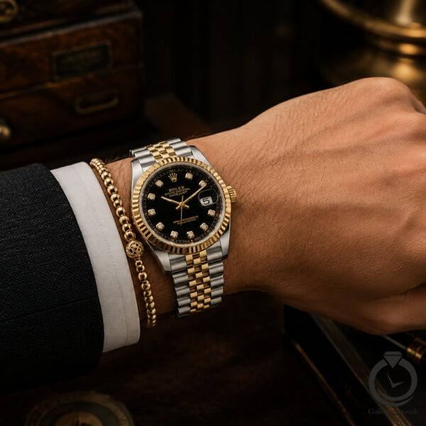 ساعت مردانه رولکس دیت جاست  Rolex datejust 1014l-msg-b 40m