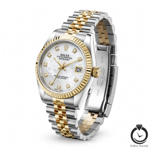 ساعت مردانه رولکس دیت جاست  Rolex datejust 1014l-msg-w 40m