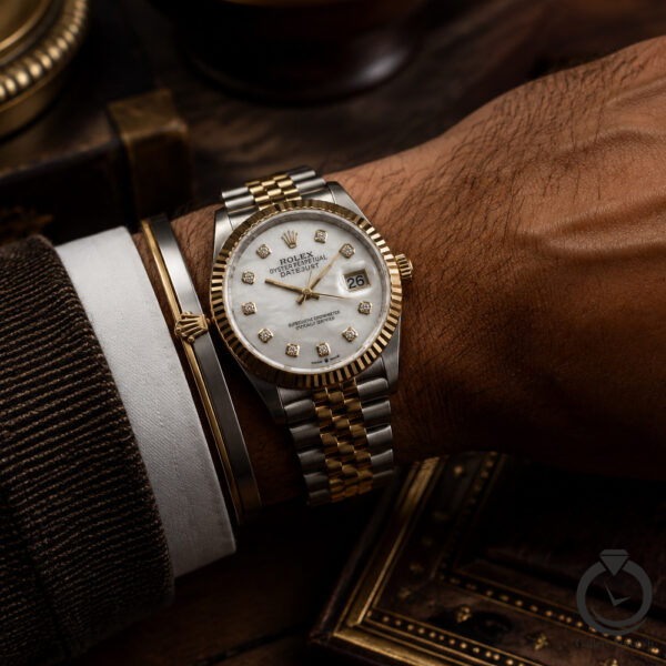 ساعت مردانه رولکس دیت جاست  Rolex datejust 1014l-msg-w 40m