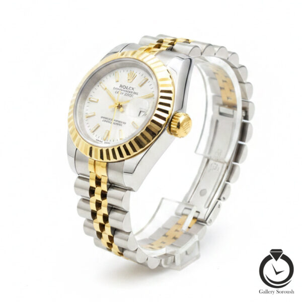 ساعت زنانه رولکس دیت جاست  Rolex datejust 1022s-wsg-w 28m