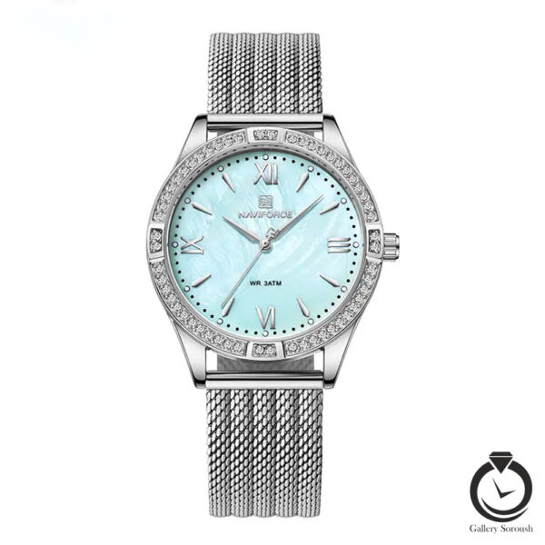 ساعت زنانه نیوی فورس NAVIFORCE 5028-ws-bl