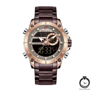 ساعت مردانه نیوی فورس NAVIFORCE 9163-mdr-r