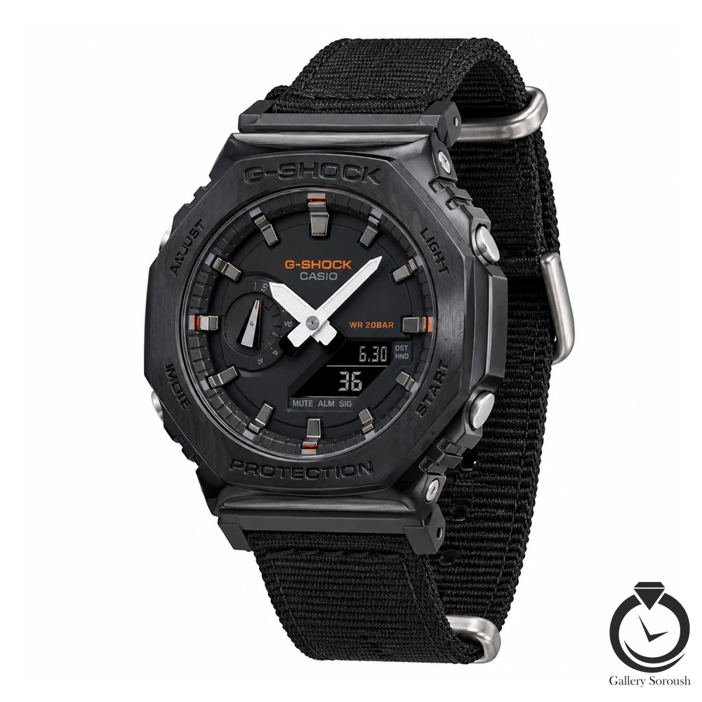 ساعت اسپرت جیشاک مشکی gshock-5611-b