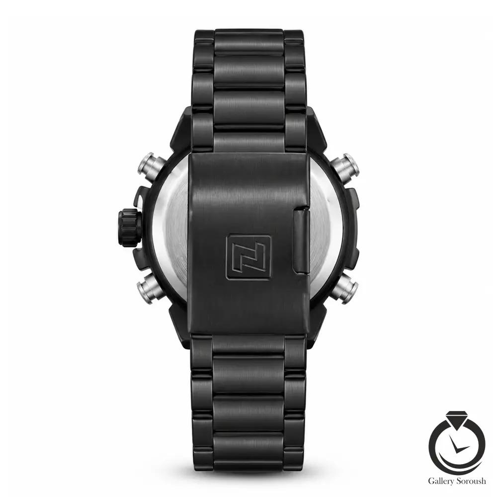 ساعت مردانه نیوی فورس مشکی naviforce-9278-mb-bs